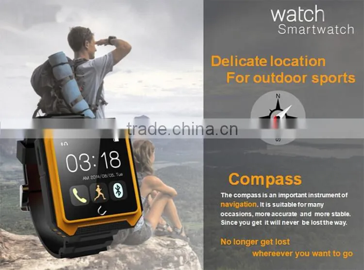 2015 Heart Smart watch phone 2015 china smart watches Waterproof android smart phone Q