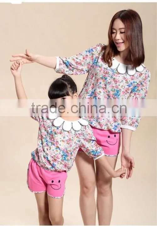 Fashion Alibaba Golden Supplier Family Suit Hot Sale Mother And Daughter Sexy Latest Dress Designs Pictures