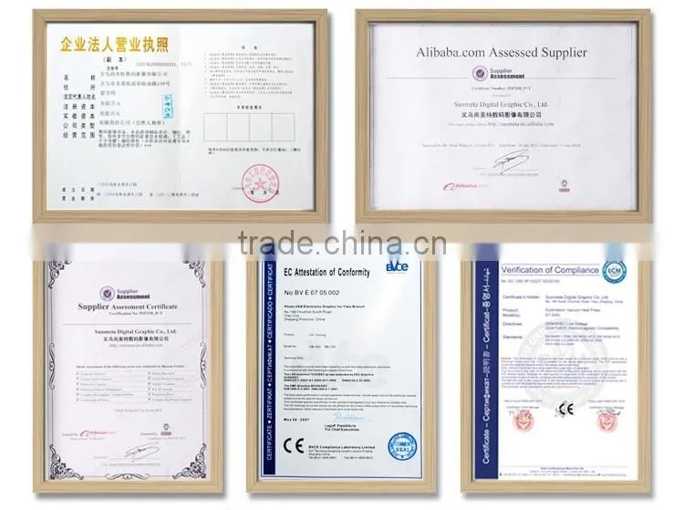 Hot sell elegant 10" white blank gold rimmed round ceramic sublimation coated plates