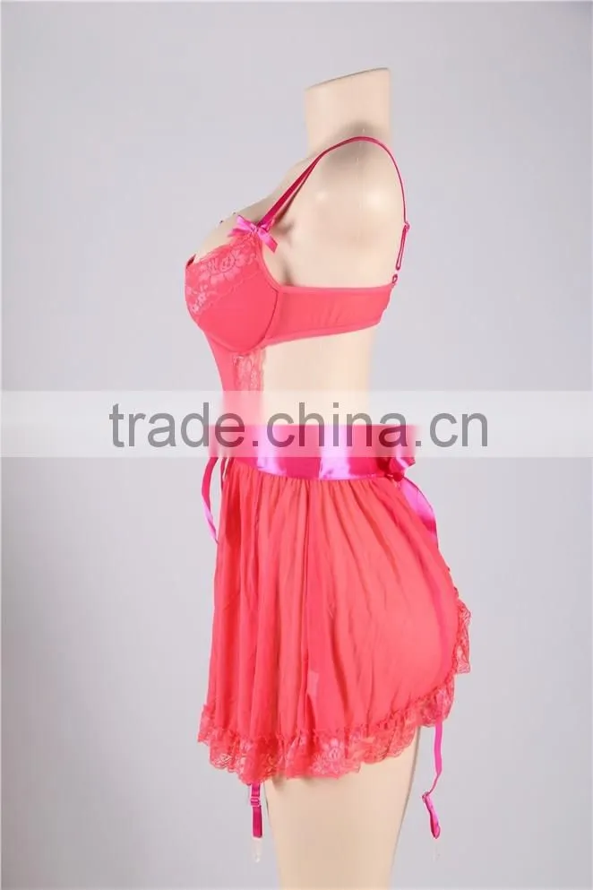 Sweet as sugar babydoll lingerie for fat women