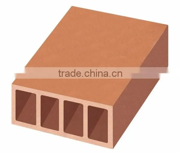 Hollow Wood Plastic Composite Decking WPC Accessory for Railing