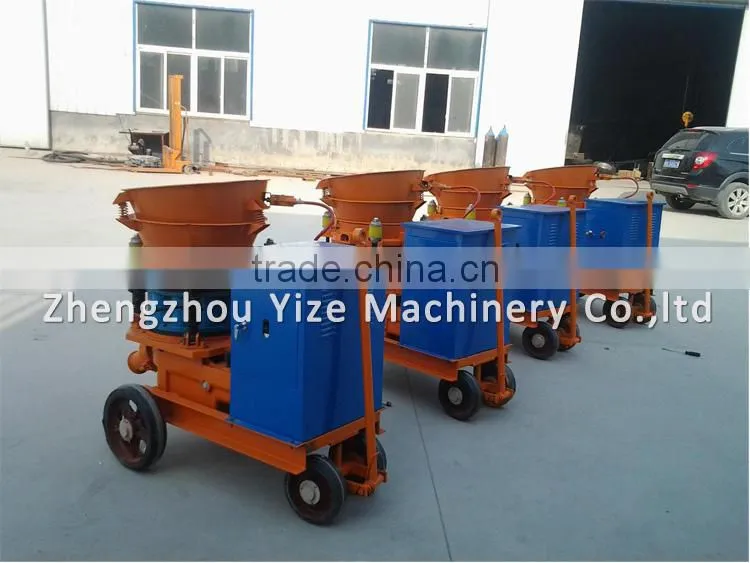 wet shotcrete machine / dry shotcrete machine price