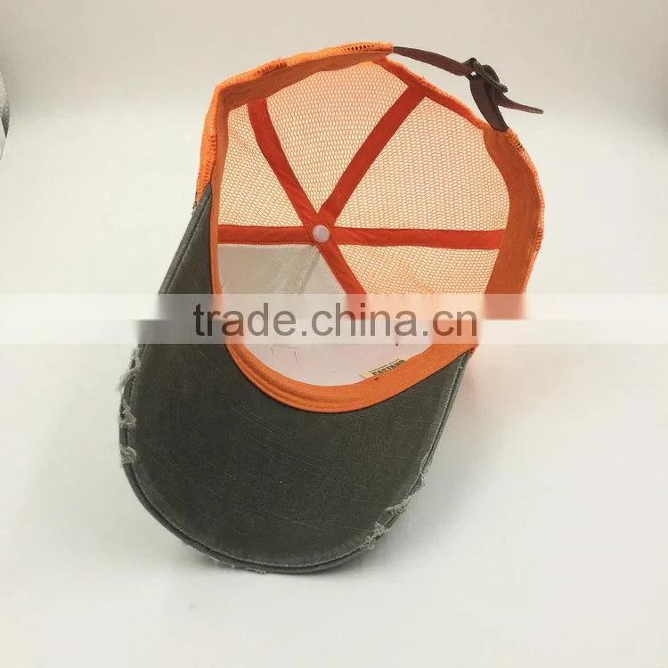 Fashion custom design cotton trucker hat