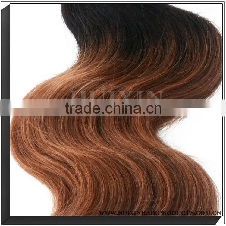 2014 New Arrival Brazilian Ombre Hair Weft