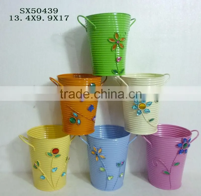 Metal Flower Pots