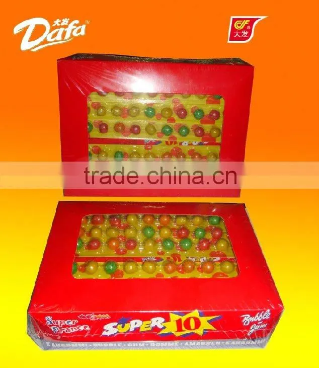 super 10 ball ruler bubble gum