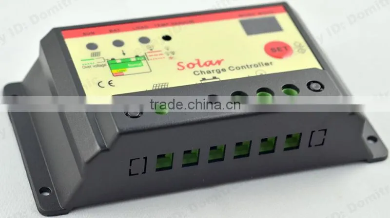 Car Solar Battery Charge Controller 20A/10A Battery Regulator 12V/24VDC Light&Timer Charger