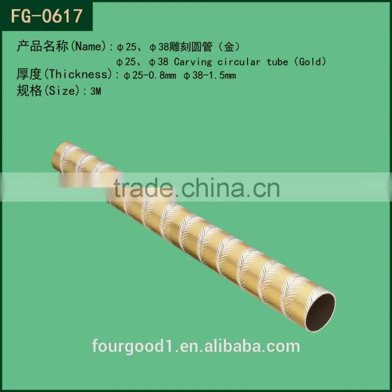 Stainless Steel pipes /round tube for shop fitting