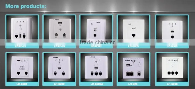 Hot sale PC material wifi mini usb wall mount indoor wireless access board