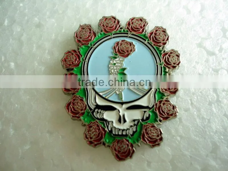customer desiged company logo badge pin