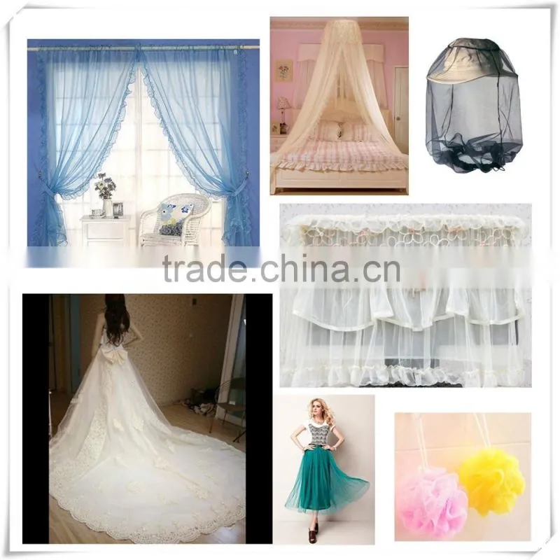 50D monfilament hexagonal mosquito net fabric