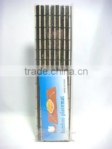 Bamboo Oblong Placemats/Mats Can Be Roll For One Dollar Item, Kitchenware