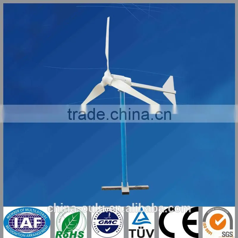 300W 12V/24V wind turbine generator for home solar system, wind&solar wind generator