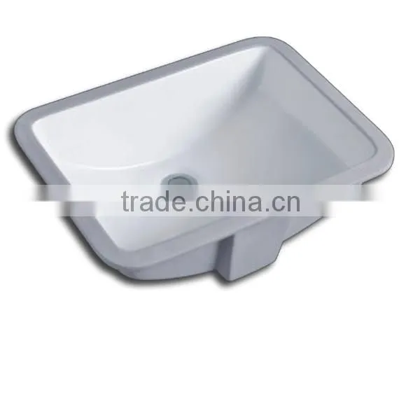 made in chinarectangle undercounter sinks,porcelain sink DU2015
