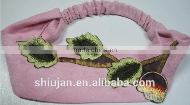 Fashion elastic fabric head wrap in hair accessories