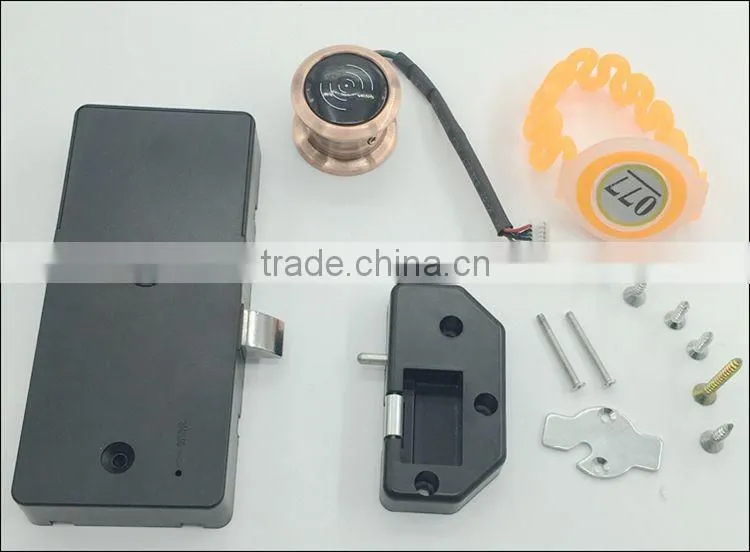 rfid locker lock china lock picks with Single card or dual cards unlocking