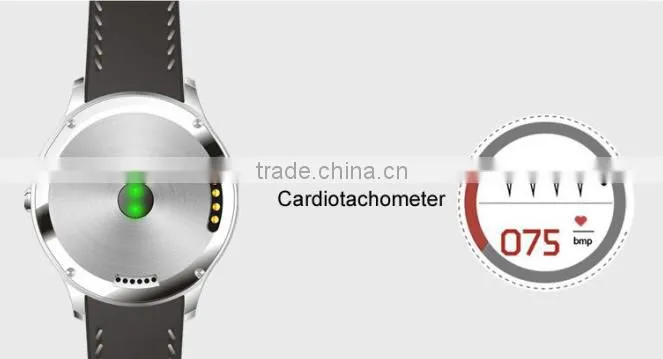 Round screen smart watch I2 Quad core speed Android smart watch MTK 6580