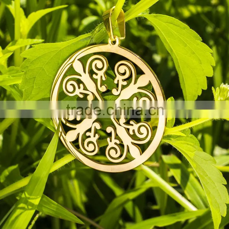 Hotselling European Style Stainless Steel 50mm New Patern Pendant
