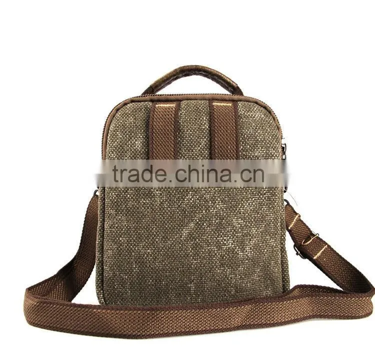 Men Sling Bag Canvas Waist Bag Fanny Pack Small Messenger Bag Sport Waist Bag Running Waist Bag Cross Body Bag