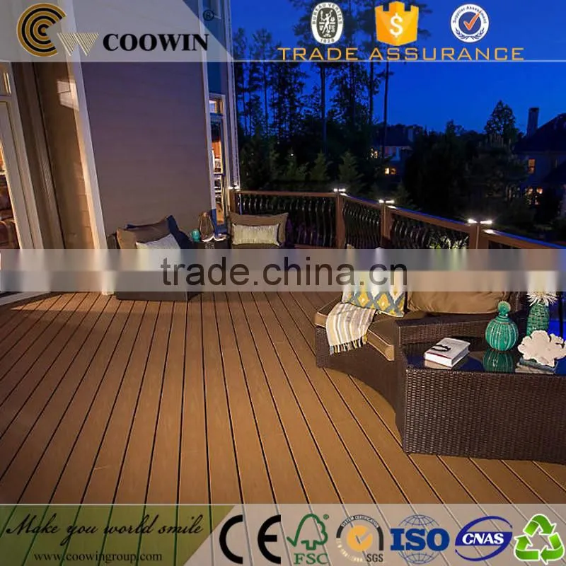 wpc manufacturer feelings garden decoration wood villa teak house solid composite decking wood plastic flooring