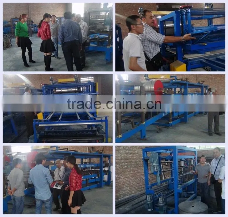 eps foam sandwich panel making machine / production line