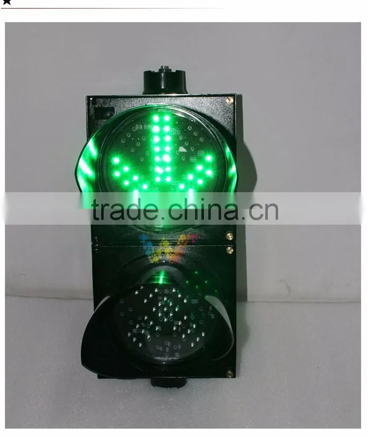 China supplier 200mm Driveway Roadway Stop and Go Traffic Signal Light