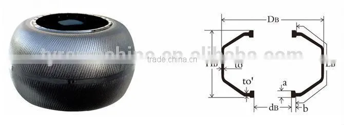 B Type Radial Tyre Curing Bladder