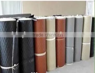 big and small lattice car mat material