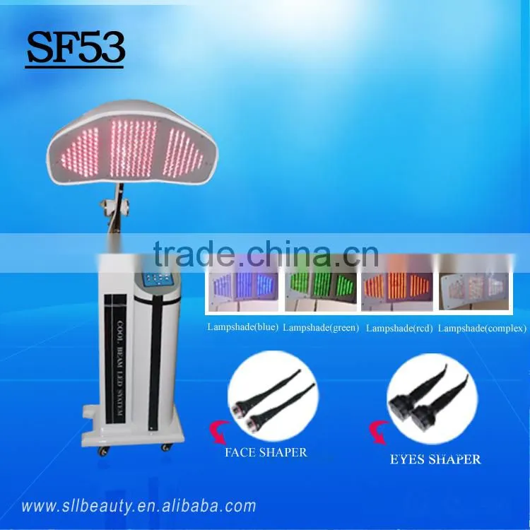 2015 LED blue red yellow light wound recovery pdt equipment-SLL