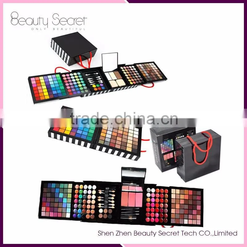 Wholesale 177 Colors Eyeshadow Palette Cheek Blush Lip Gloss Makeup Cosmetic Set Kit
