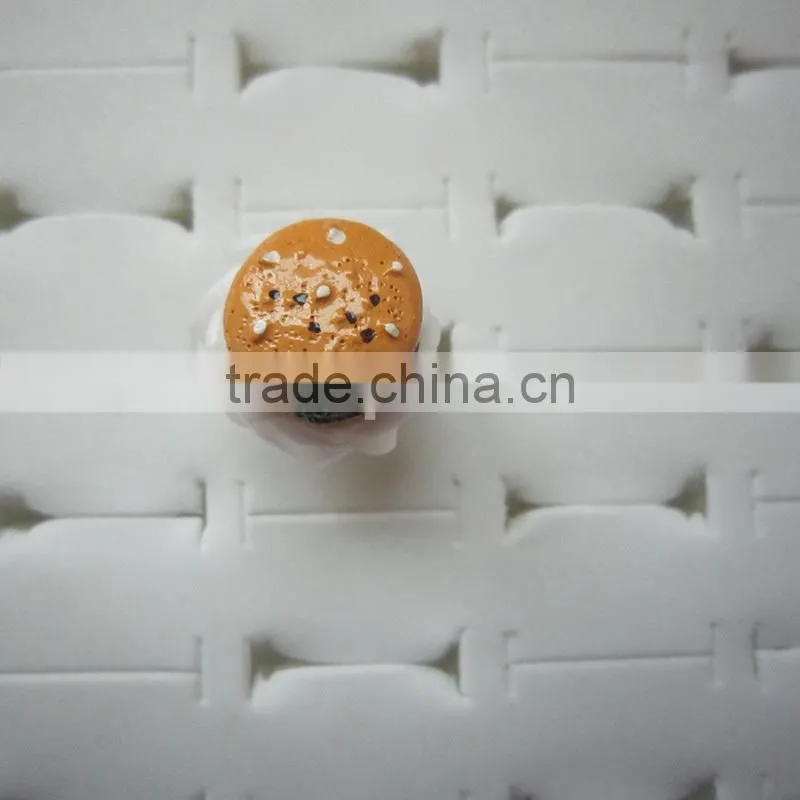 2014 Latest New Design decoration artificial crafts rose shaped Finger Ring for kids
