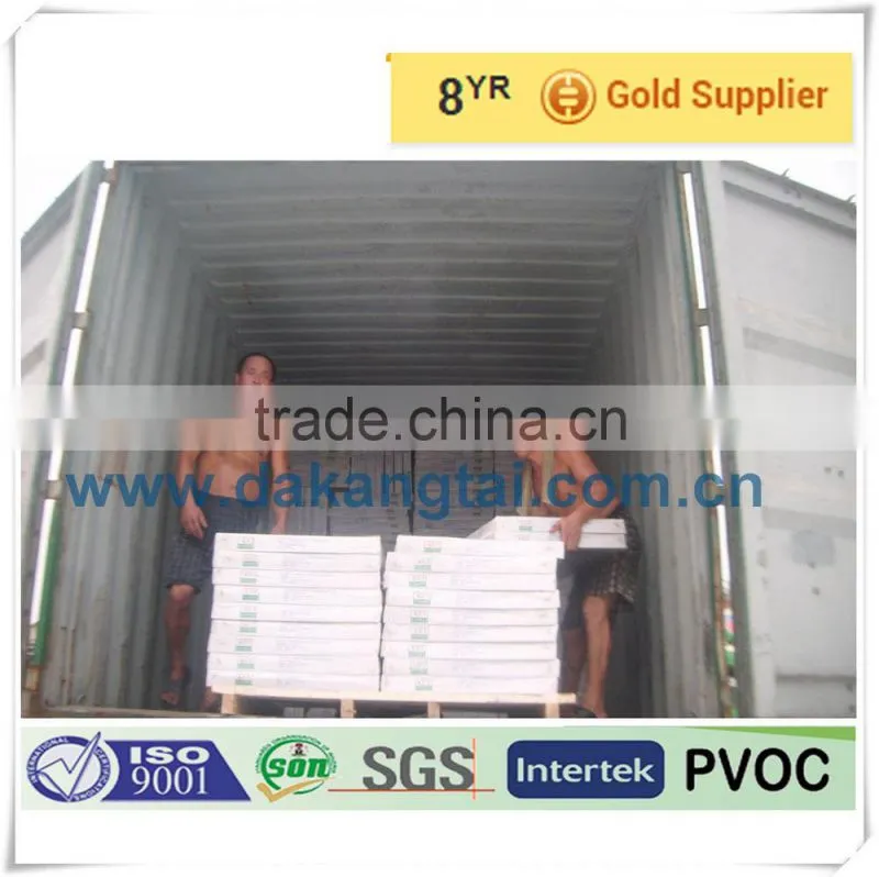 600mm*600mm PVC Laminated Gypsum ceiling board for suspended ceiling