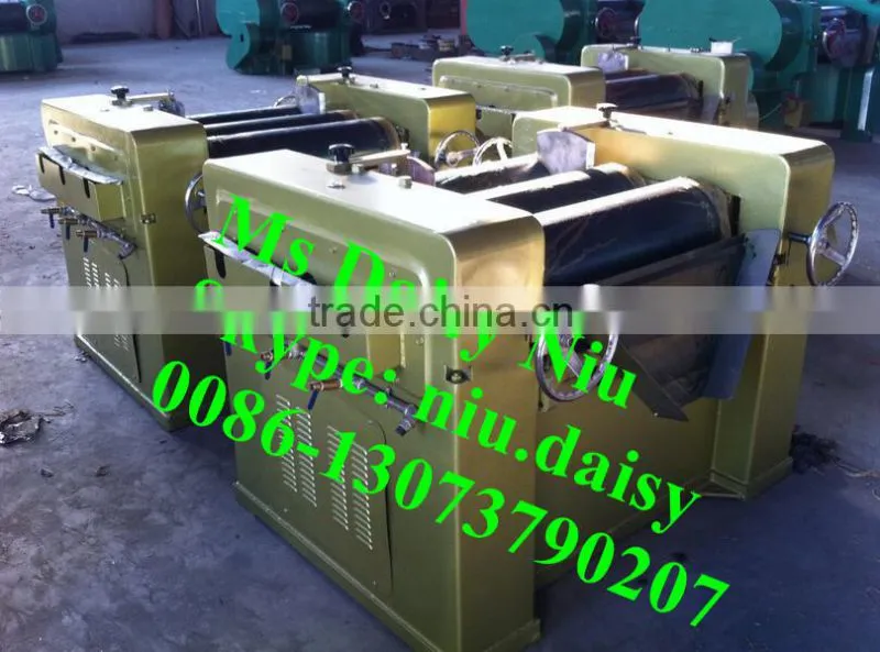 Lab type roll grinding machine/paste roller grinding machine/food roller grinding machine for chocolate