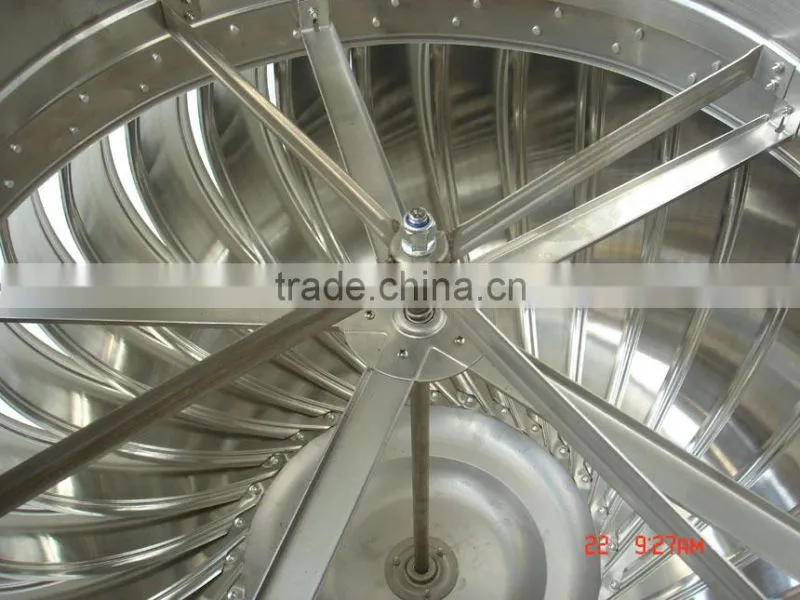 Warehouse turbine ventilators roof mounted/ air turbo exhaust fans