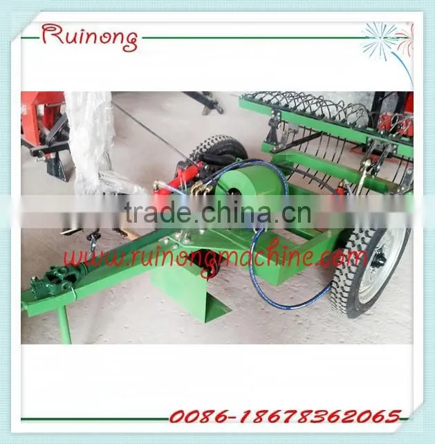 farm machinery hay raker for collecting pasture