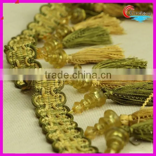 Acrylic Bead 11.5cm Tassel for Home Textile