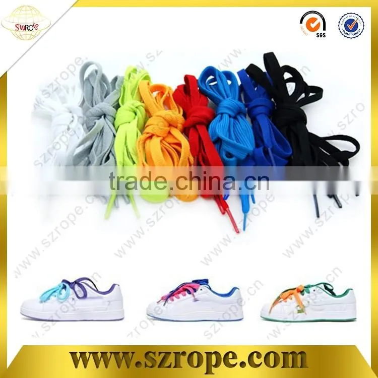 2016 colorful bulk flat shoelaces