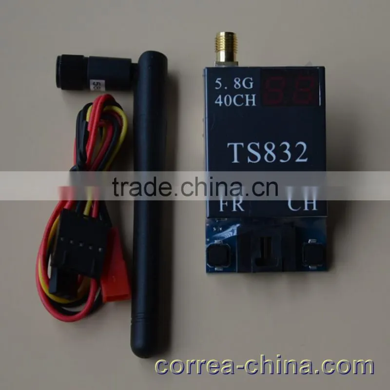 40CH with Race Band 5.8GHz 600mW Transmitter TS832