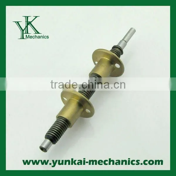 Customized CNC turning guide screw, cnc machining lead screw