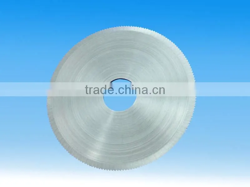 High precision tungsten circular knife for paper roll cutting