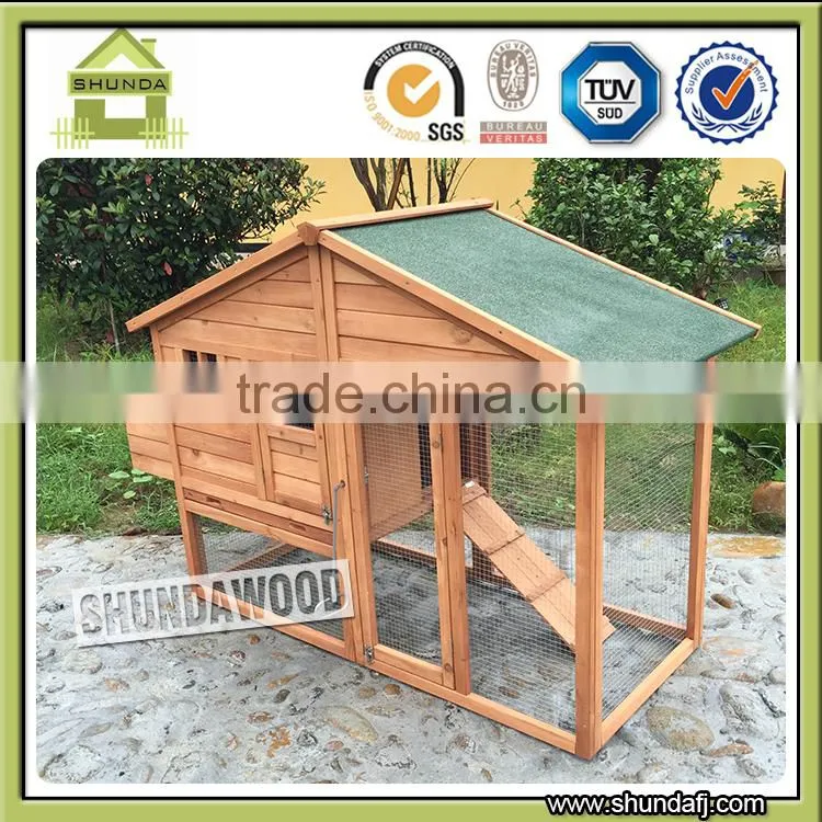 Outdoor Industrial Wooden Hen House