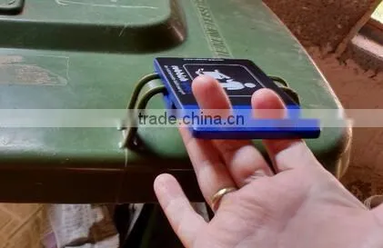 Hot selling outdoor plastic rubbish bin grip
