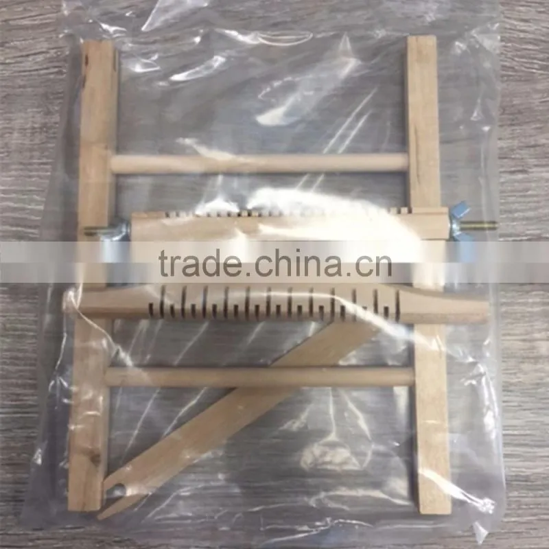 Wooden weaving loom toy China factory