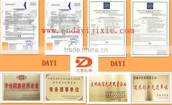 Jinan DAYI Automatic hamburger meat nuggets fillet forming machine process line