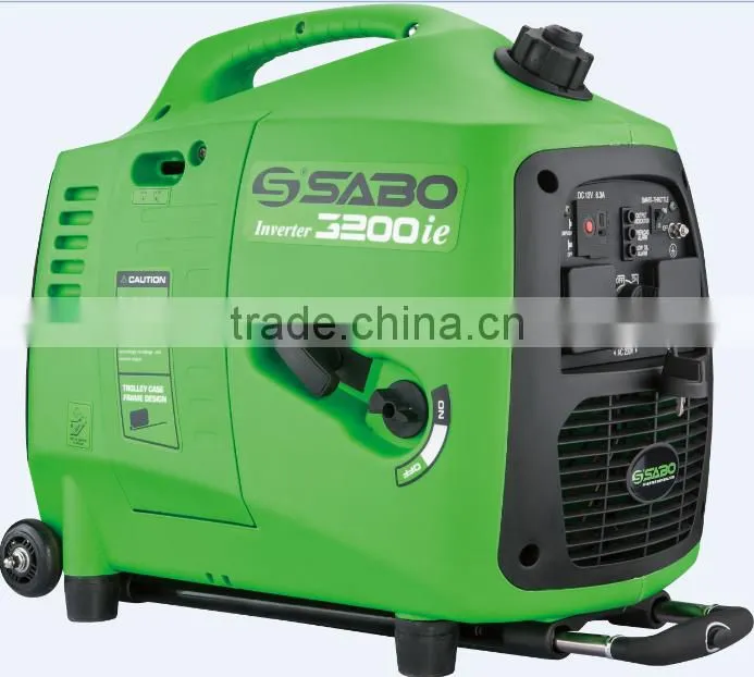 Portable 3.2KVA Silent Inverter Gasoline Generator 3200ie, 2years warranty,GS/GOST/CE/ETL,pure sinewave