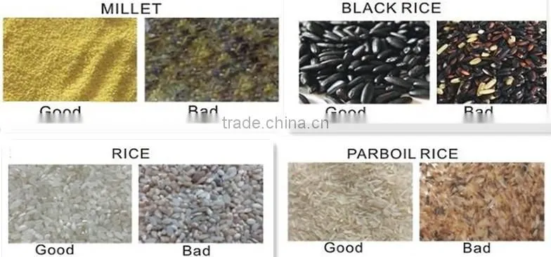 2015 newest automatic CCD millet rice color sorter, more stable, high sorting precision