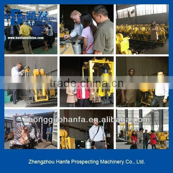 rock expert, HF150T rock drilling rig with DTH hammer or tricone bit