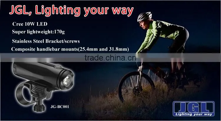 New Bicycle Light 3 Watt 1000 Lumens CREE T6 LED Bike Light Lamp Front Torch Waterproof lamp + Torch Holder
