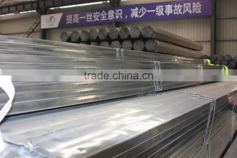 Material Building Steel Trading Company Pre Gi Surface Treatment Rectangular Pipe