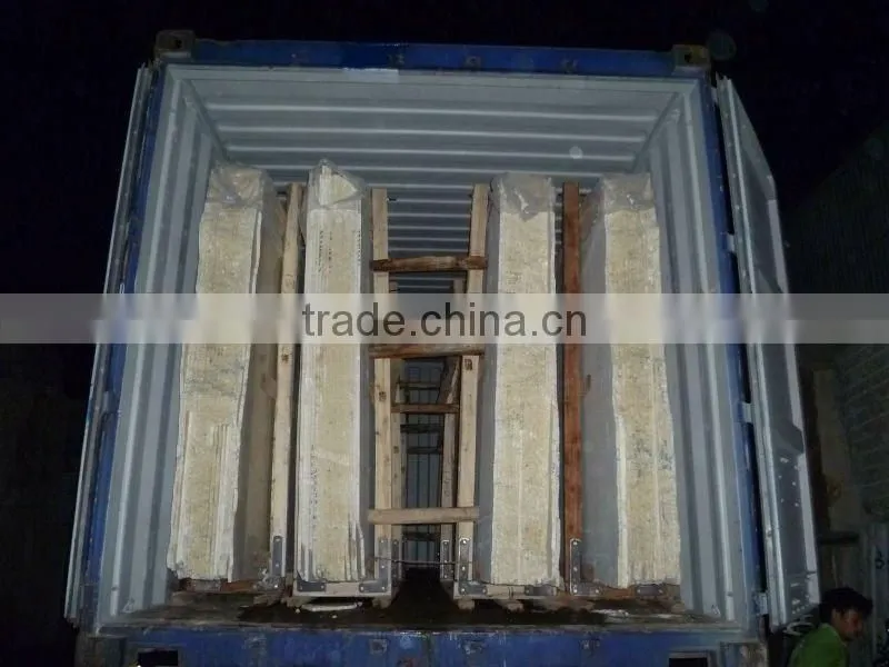 Tiger beige marble slab